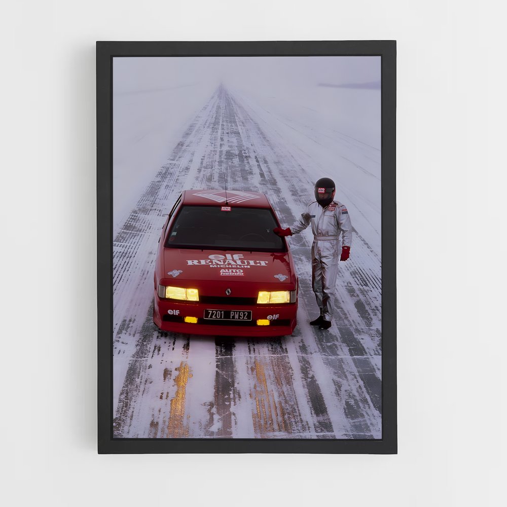 Poster Turbo Passion – affiche Renault (vue 2)